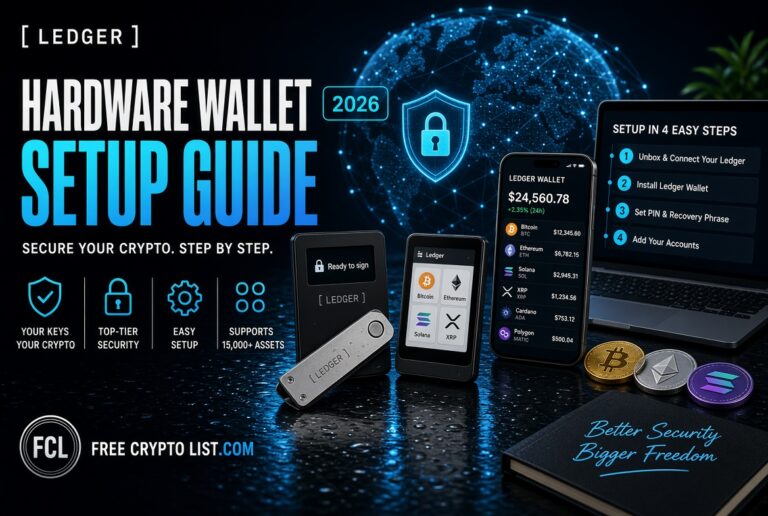 Ledger crypto wallet setup guide