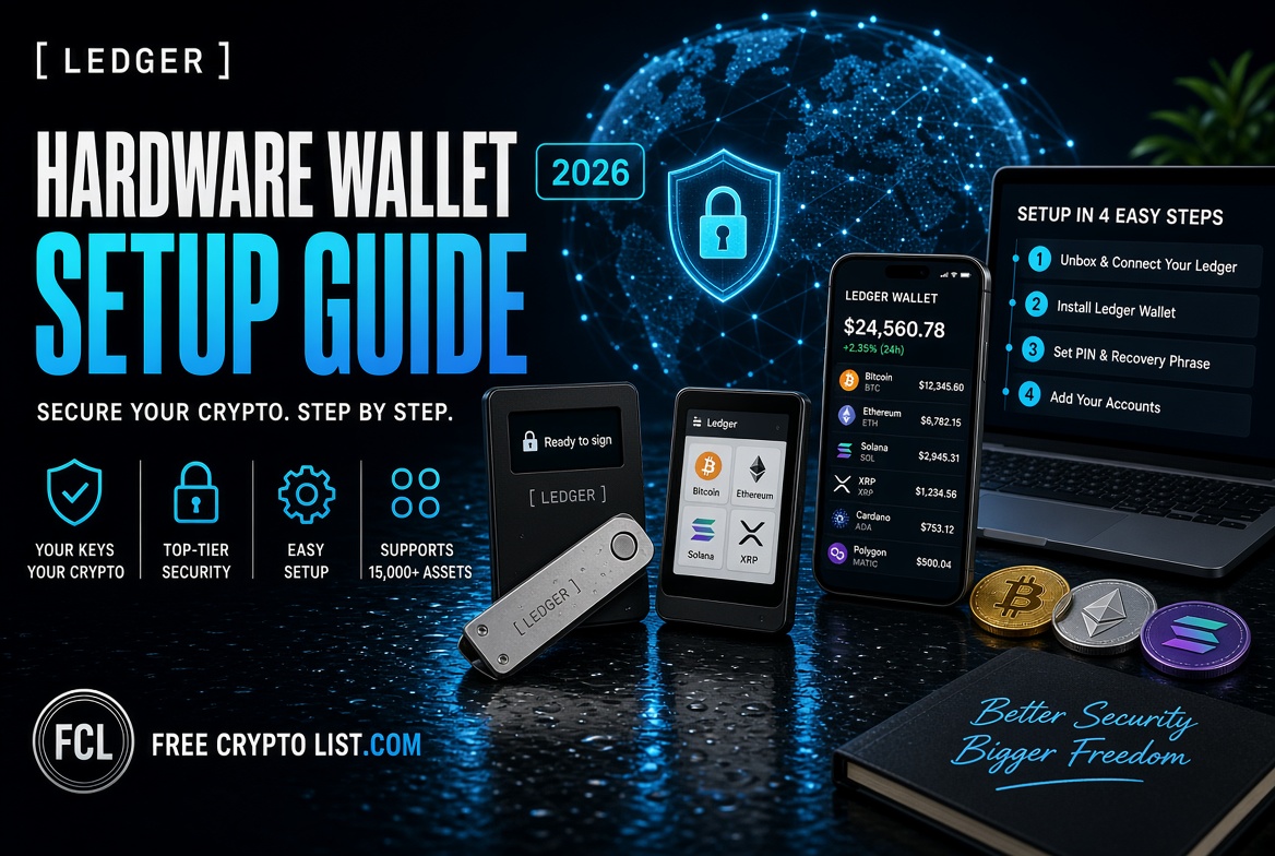 Ledger crypto wallet setup guide
