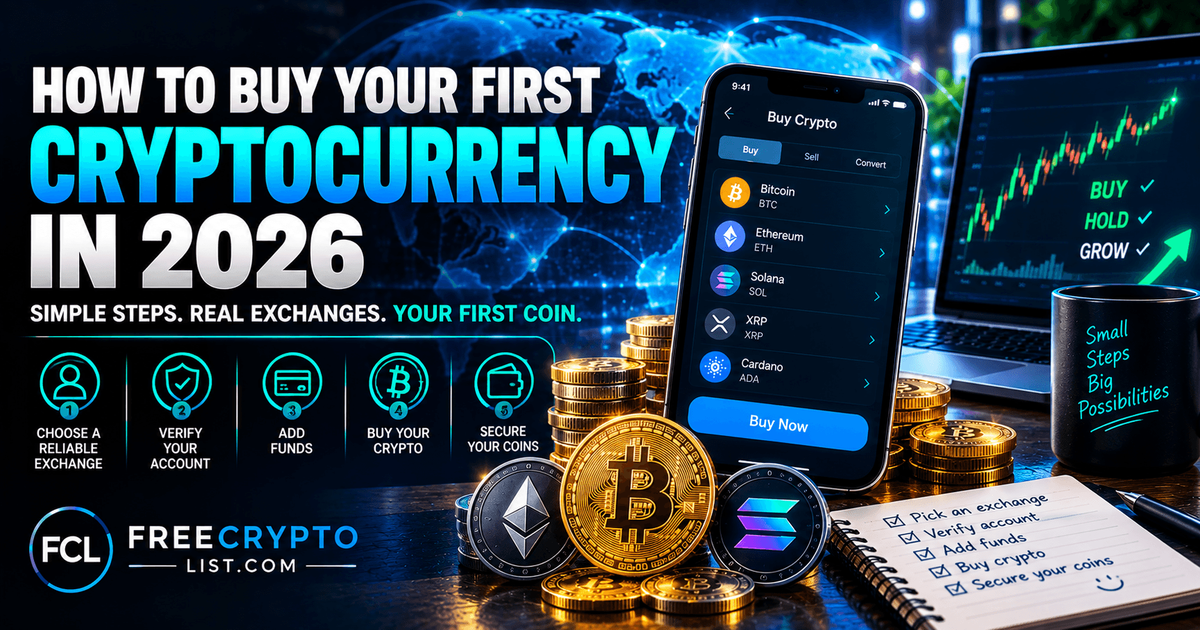 How to buy your first crypto guide for beginners