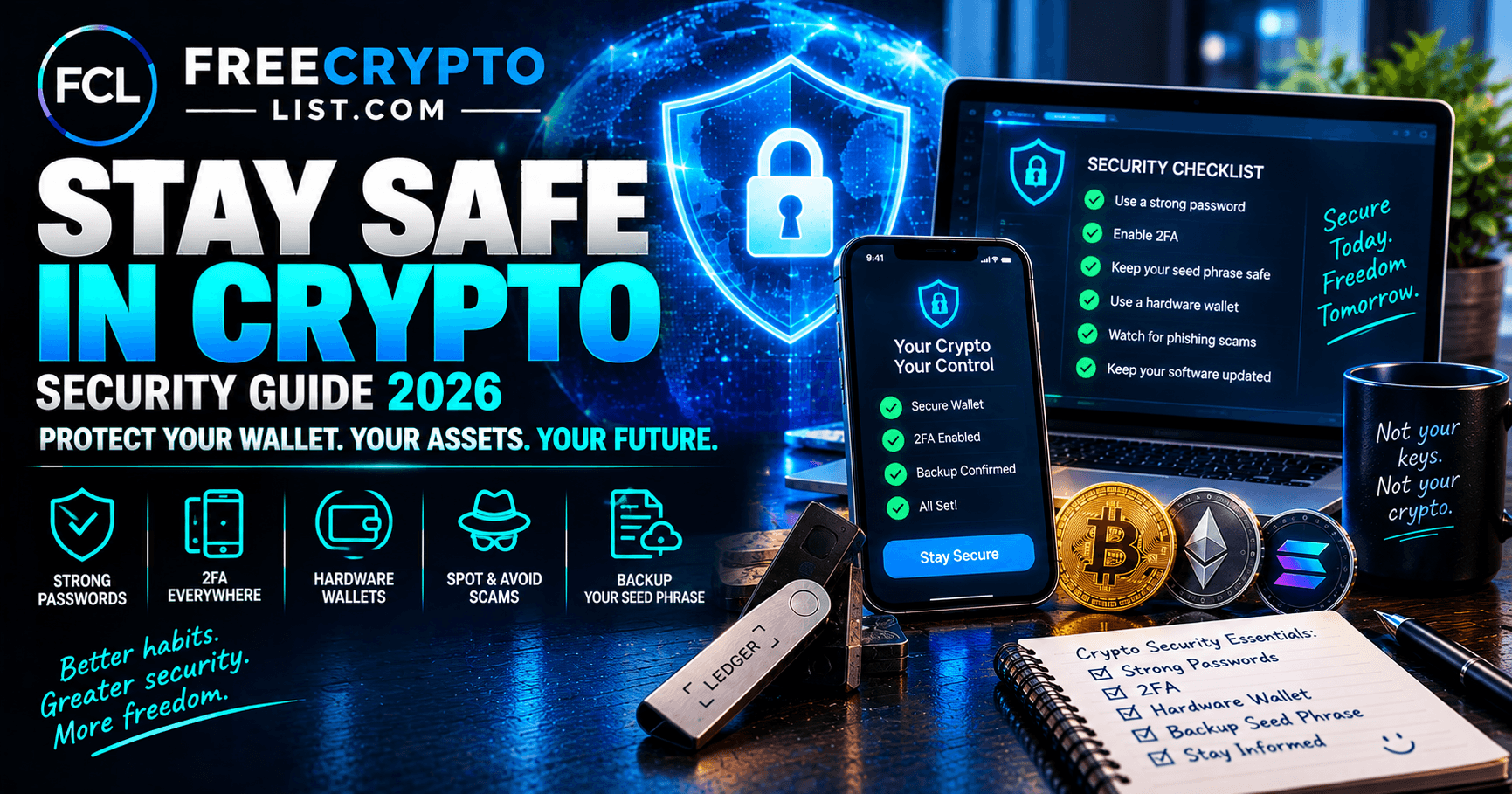 Stay safe in crypto guide