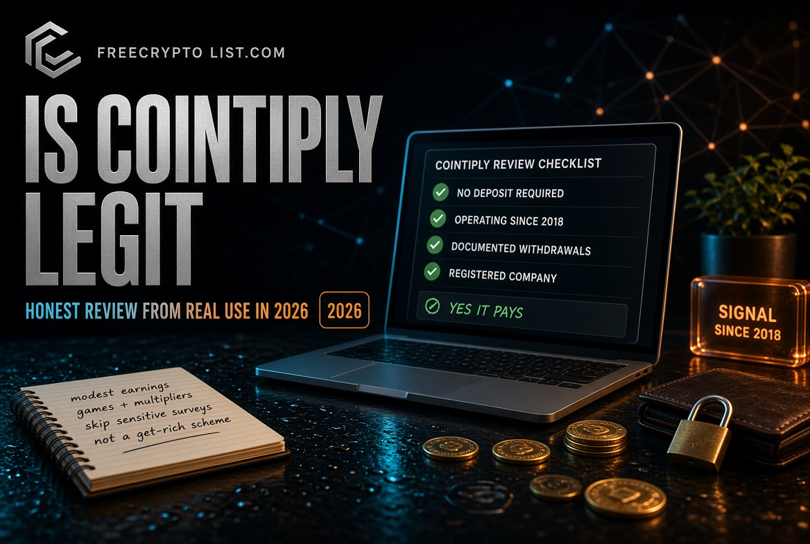 Is Cointiply legit crypto guide