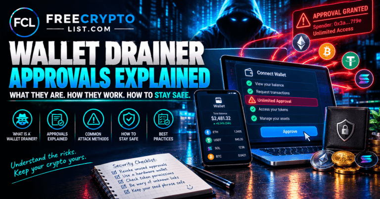Crypto wallet drainer security guide