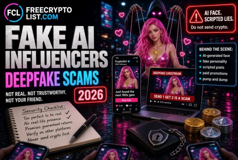 Crypto fake influencers security guide
