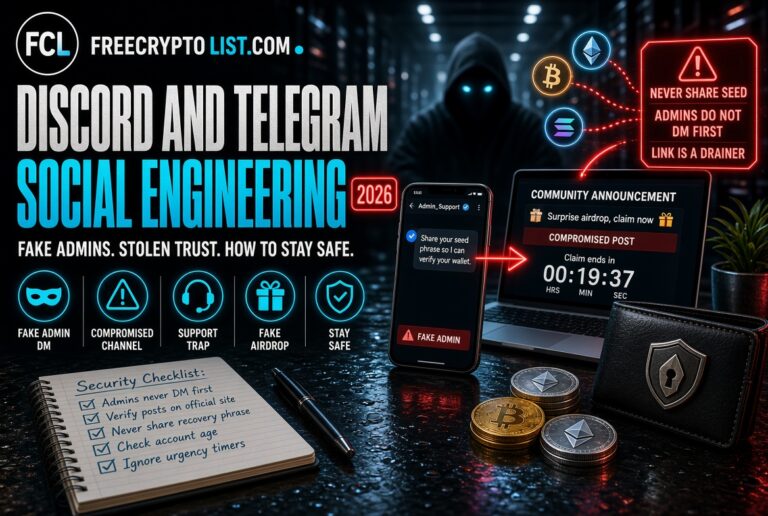 Discord and Telegram social engineering scams security guide