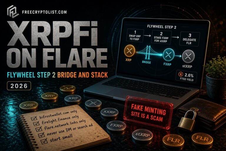 XRP on Flare network crypto guide
