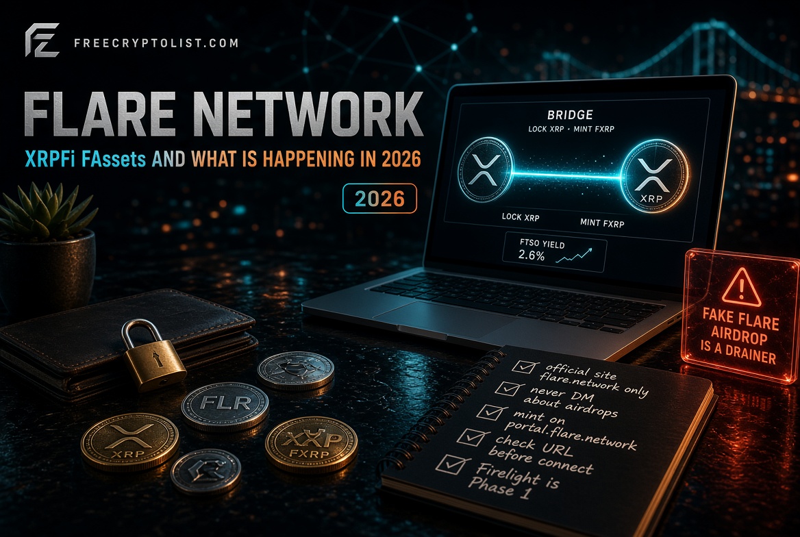 Flare network XRPFi fassets crypto guide