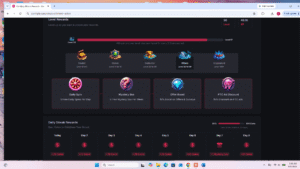 Cointiply Level Rewards and Daily Streak Rewards tracker